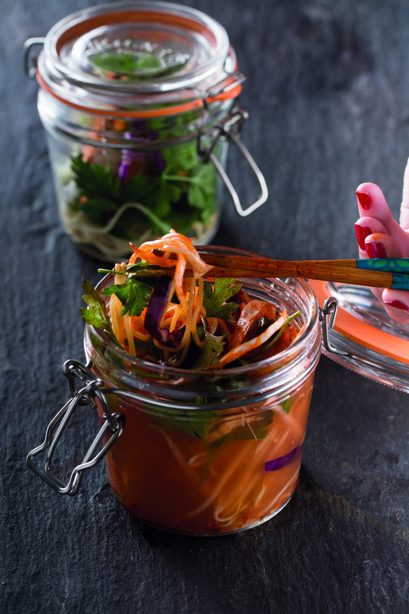 Round Clip Top Jar Set of 6 (12oz), Kilner